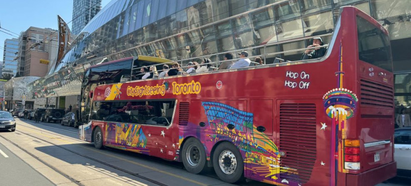 24 Hour Hop On Hop Off Toronto Double Decker Bus Tour