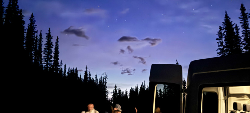 Banff Nightfall: Lake Minnewanka & Two Jack Stargazing