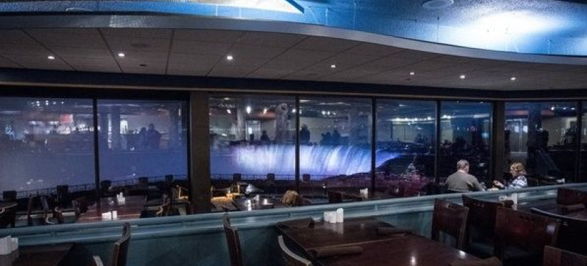 Night on Niagara with Power Station Light Show