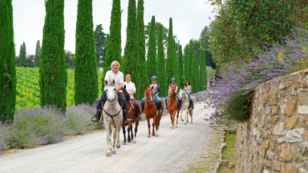Exclusive Chianti Horseback Riding & Wine Tasting Tour from Florence