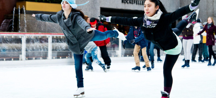 The Rink at Rockefeller Center: General Admission with Skate Rental