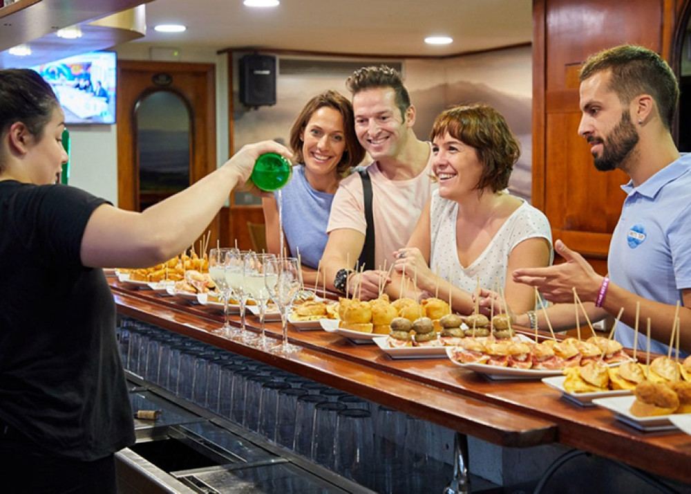 Private Pintxo Tour with D.O. Wines in San Sebastian