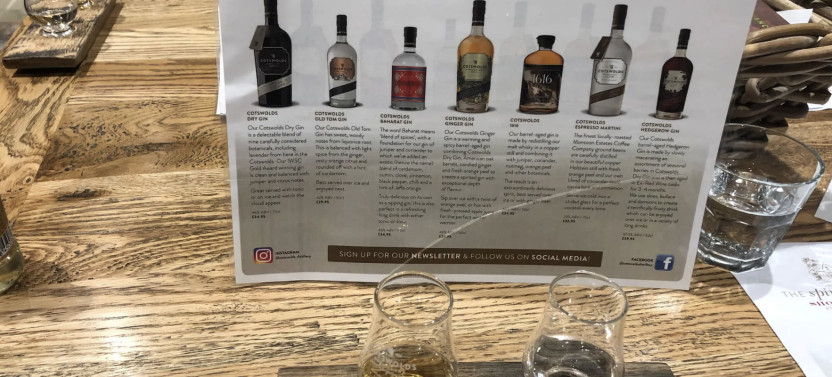 Cotswolds Gin and Whisky Distillery Private Car Tour
