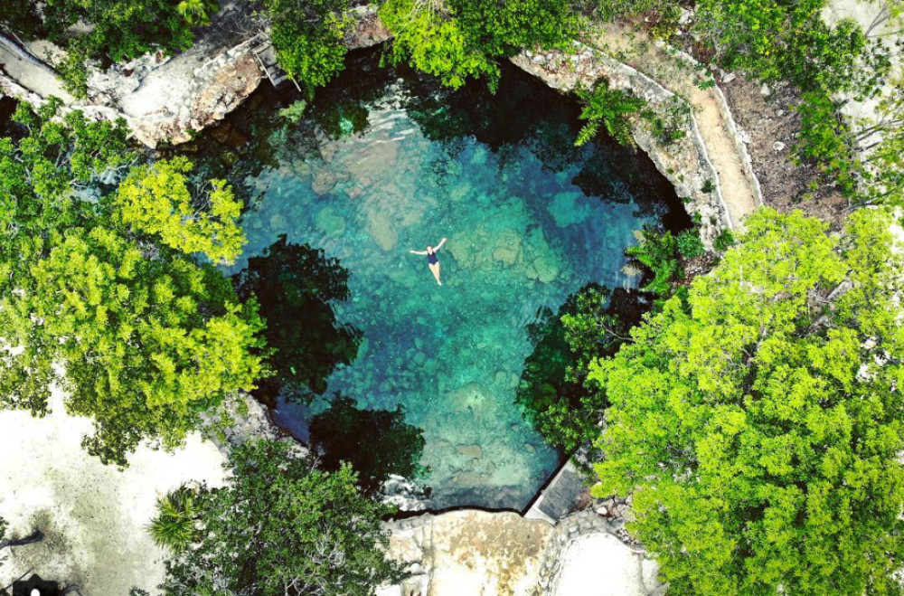 Four Cenotes Discovery Cave Open Cenotes Jungle Trails Crystal Pools