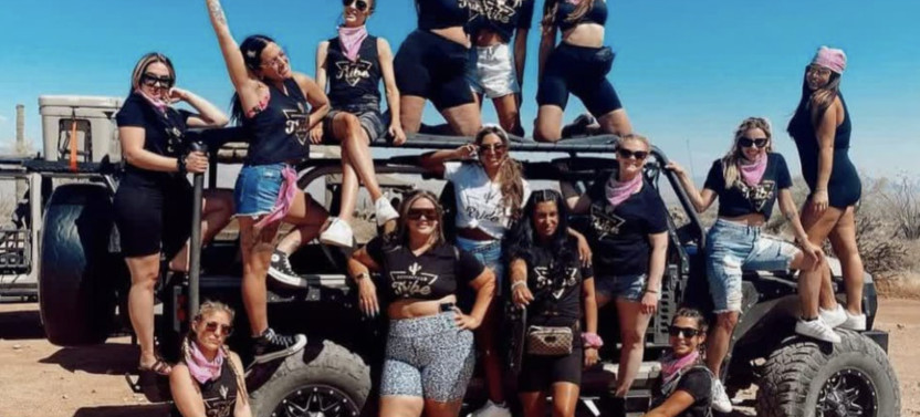 Private Bachelorette Party Sonoran Desert Jeep Tour