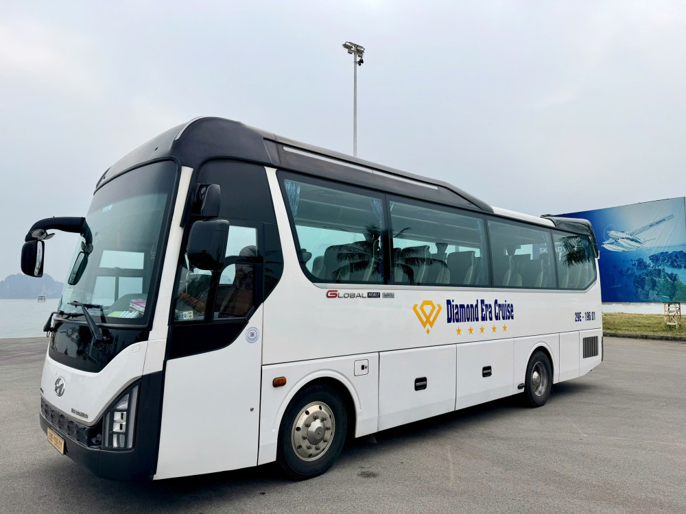 Halong Bay Day Tour By Diamond Era 5-Star Cruise, Buffet, Caves and Pool