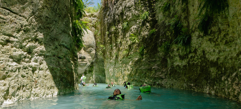 SACRED RIVER, Cenotes, Jungle River and Waterfall Pool + Dominican Lunch