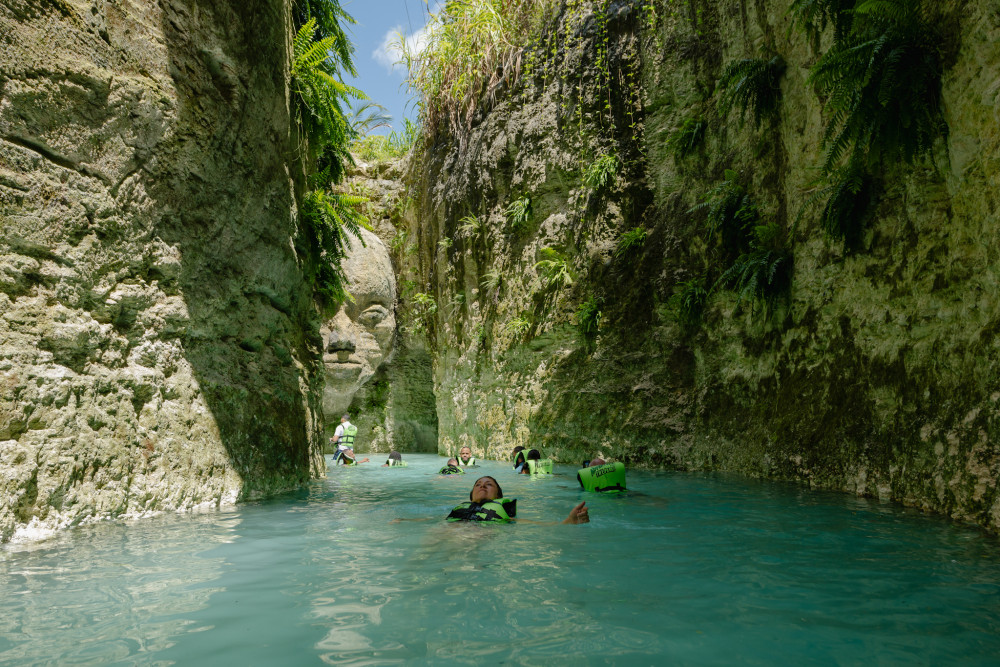SACRED RIVER, Cenotes, Jungle River and Waterfall Pool + Dominican Lunch