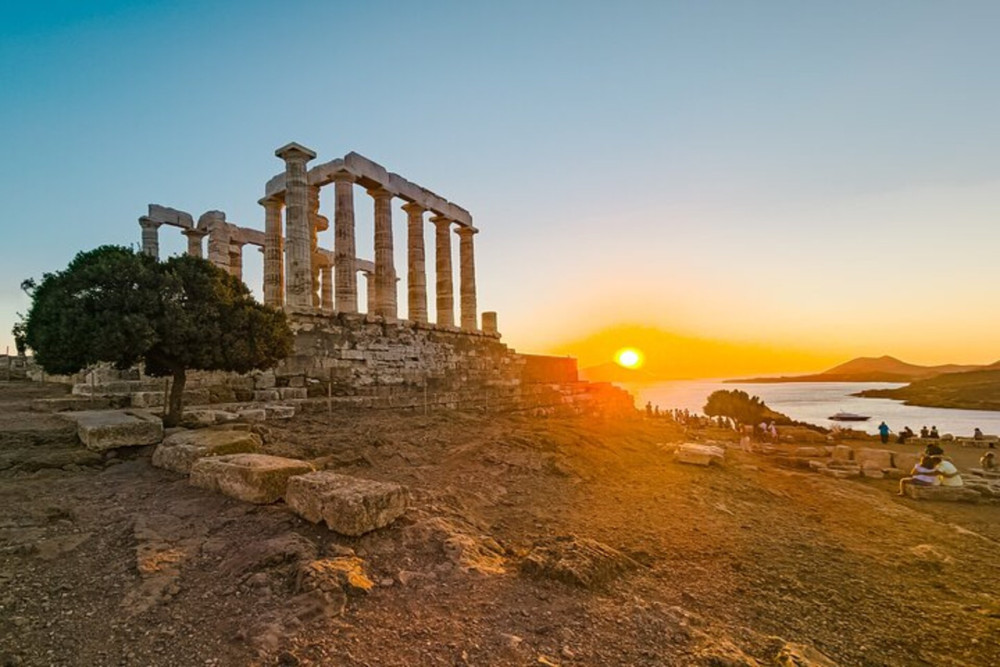 From Piraeus Port: Athens, Temple of Poseidon & Sounio Beach