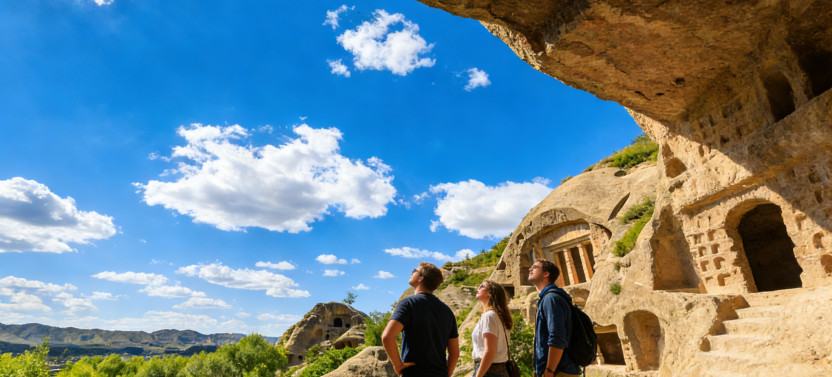 Beijing Private Day Tour to Badaling Great Wall and Guyaju Caves with Lunch