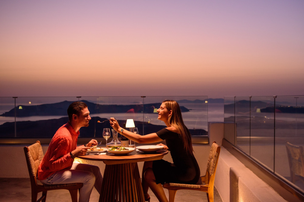 A Taste of Santorini: Lunch or Dinner at Santo Winery