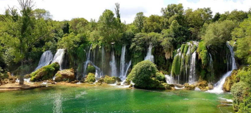 Private Luxury Tour to Kravice Waterfalls with Medugorje or Mostar