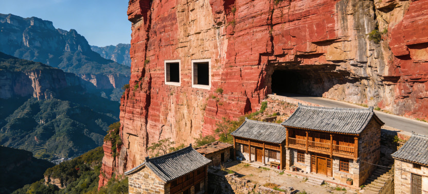 2-Day Private Trip to Yuntai Mountain and Guoliangcun Village from Beijing