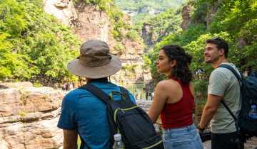 A picture of 2-Day Private Trip to Yuntai Mountain and Guoliangcun Village from Beijing