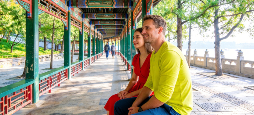 Beijing Private Tour to Summer Palace and Fragrant Hill with Cable Car Ride