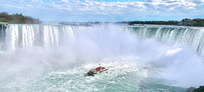 Niagara Falls Walking Tour with Boat Cruise Eco Experience