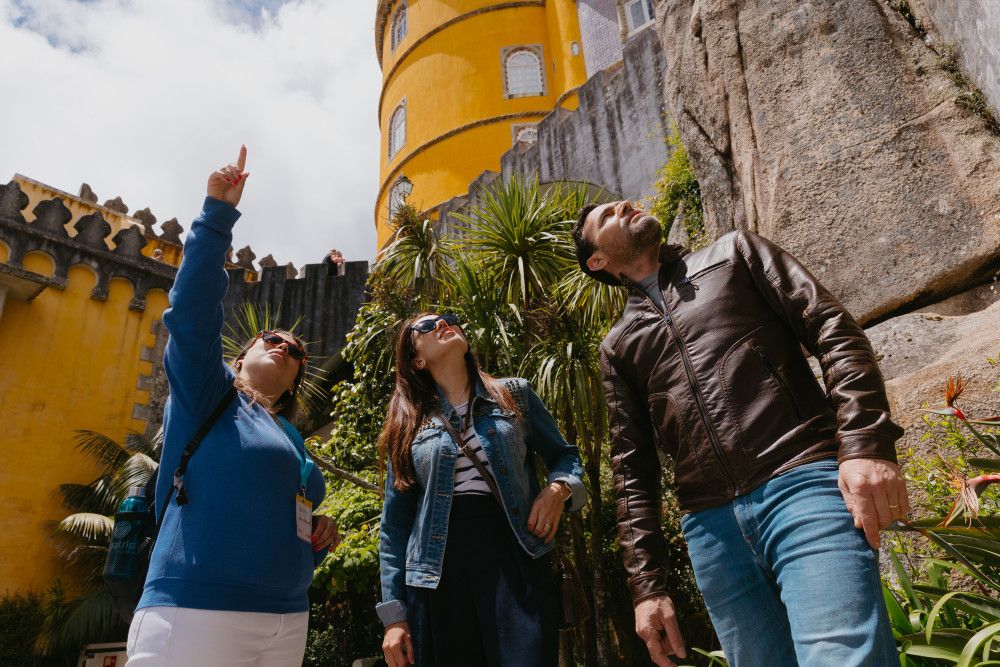 Sintra, Pena Palace and Quinta da Regaleira from Lisbon