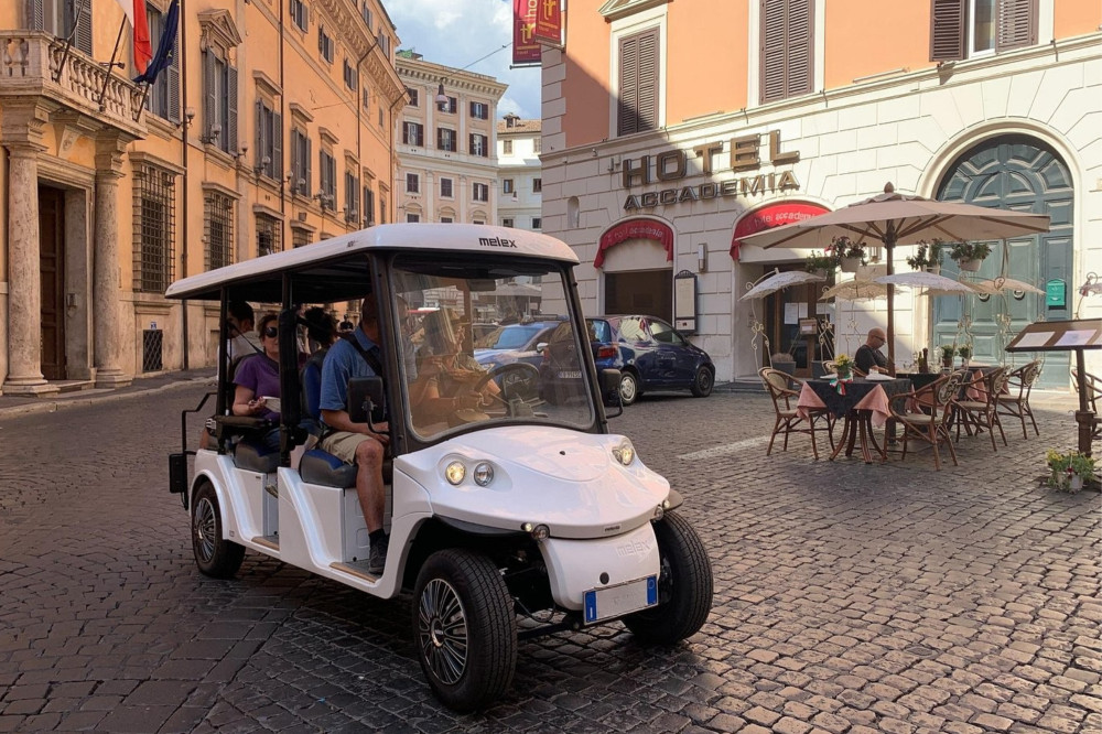 Private 3 Hours Panoramic Tour of Rome By Golf Cart - pick-up included