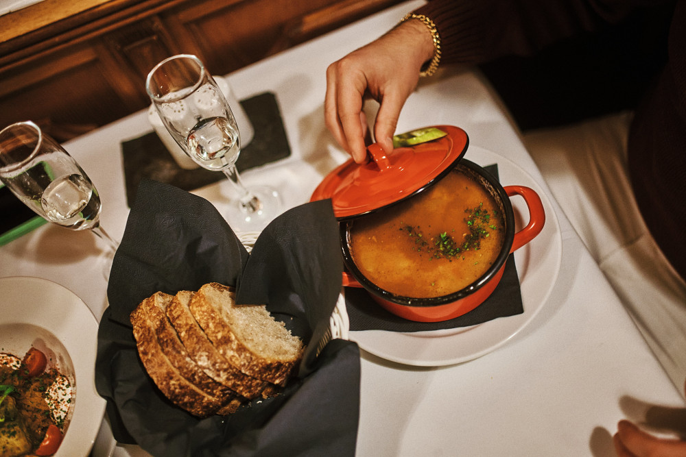 Budapest: Goulash Soup & Mini Langosh Cruise