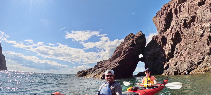 2 Day Seal Cove Adventure Kayaking and Camping Adventure