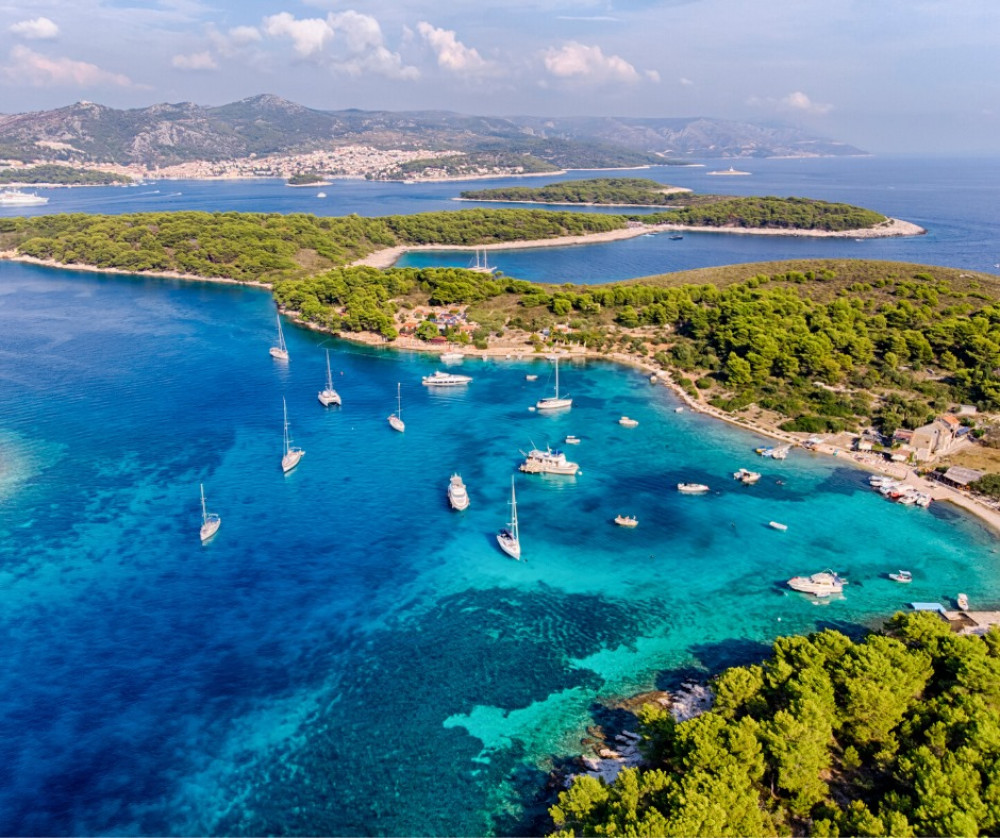 Private Full-Day Boat Tour to Blue Lagoon, Hvar & Pakleni Islands