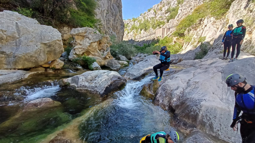 Half-Day Cetina River Canyoning Adventure for All Skill Levels