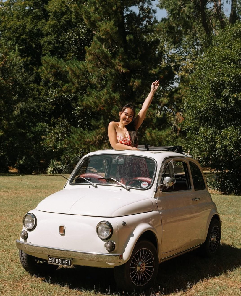 Private Vintage FIAT 500 in the Tuscan hills with Wine Tasting (2 hours)