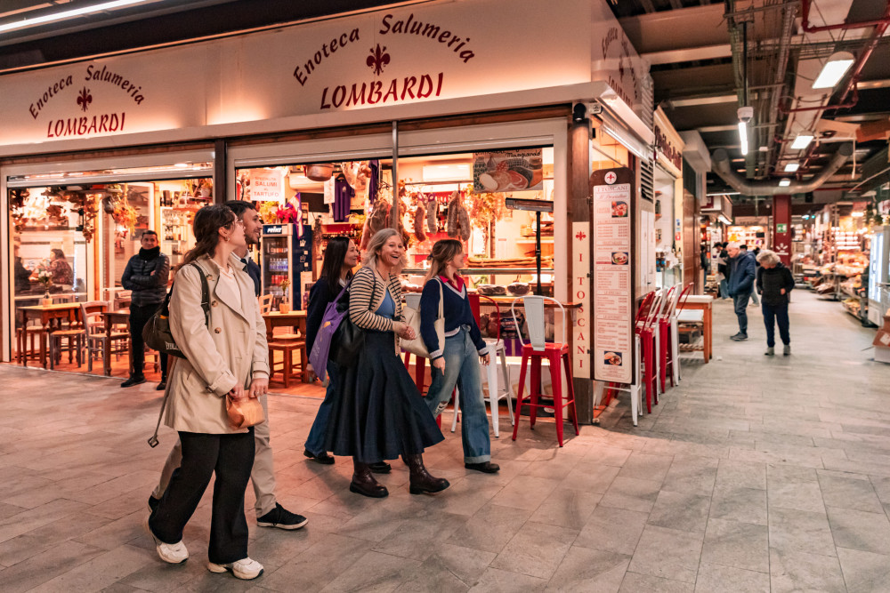 Private Florence Central Market Food Tour with Eating Europe