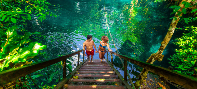 Extreme Adventuring Park with Shared ATV, Ziplines, Cenote, Tequila Tasting