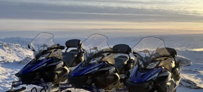 Snowmobile Adventure to Exclusive UNESCO Icefjord Viewpoint in Ilulissat
