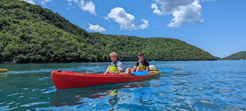 Full-Day Lim Bay Sea Kayaking Adventure with Transfer from Poreč and Vrsar