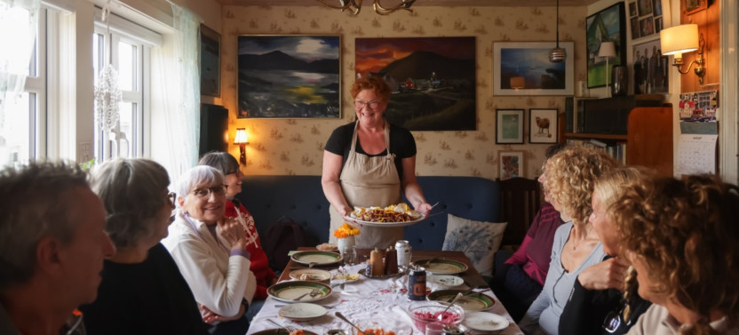 Torshavn Faroese Cooking Class & Meal in Nólsoy with Maud