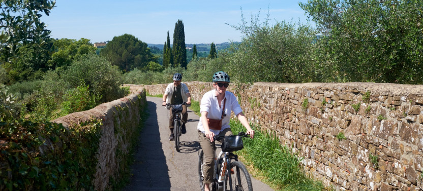 Florence E-Bike Tour in the Tuscan Countryside with Winery Tasting,country Italy