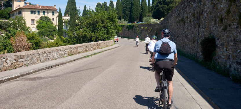 Florence E-Bike Tour in the Tuscan Countryside with Winery Tasting,country Italy