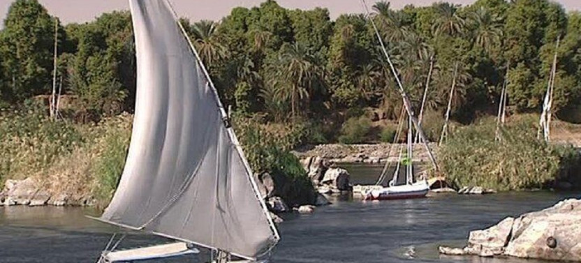 Morning or Sunset Sailing Felucca Boat Ride with Camel Ride in Luxor