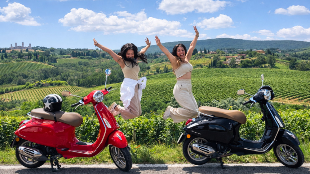 From Chianti: Authentic Tuscany Vespa Tour, Lunch & Wine Tasting