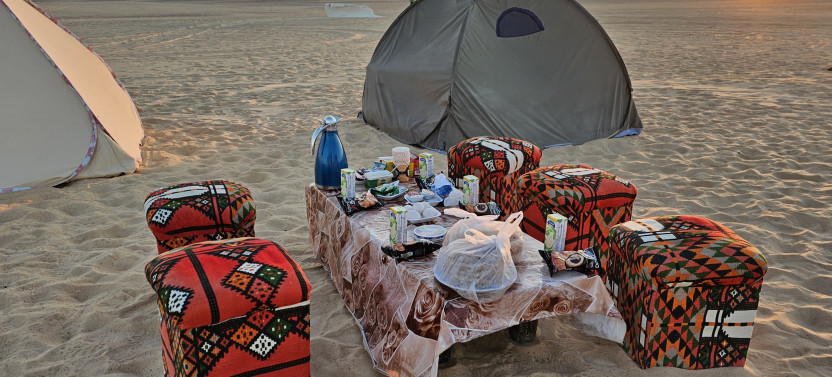 Overnight White and Black Desert Camping & Safari Tour From Cairo
