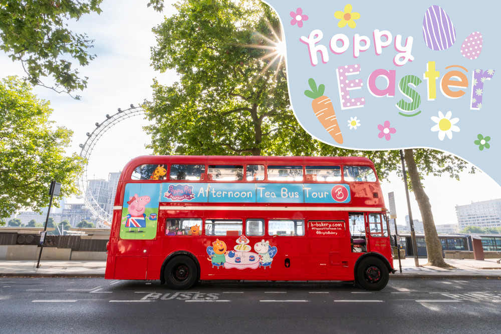 Peppa Pig Afternoon Tea London Sightseeing Bus Tour
