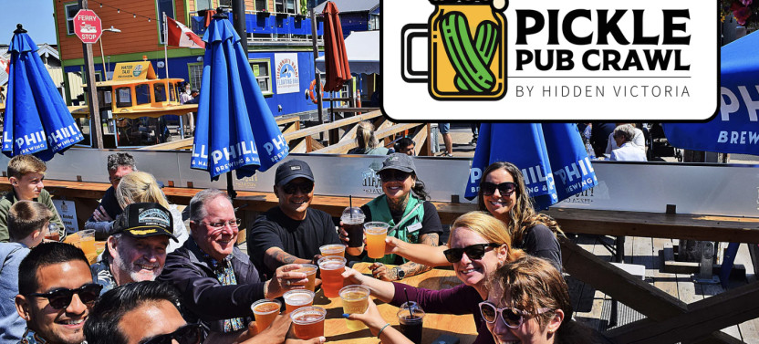 Pickle Pub Crawl on Victoria’s Scenic Inner Harbour