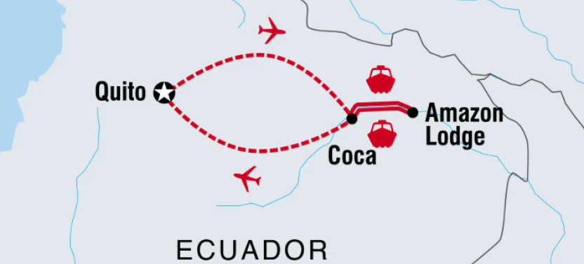 4-Day Ecuadorian Amazon Nature and Wildlife Short Break from Quito
