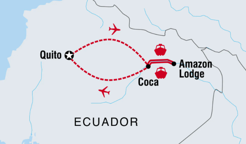 4-Day Ecuadorian Amazon Nature and Wildlife Short Break from Quito