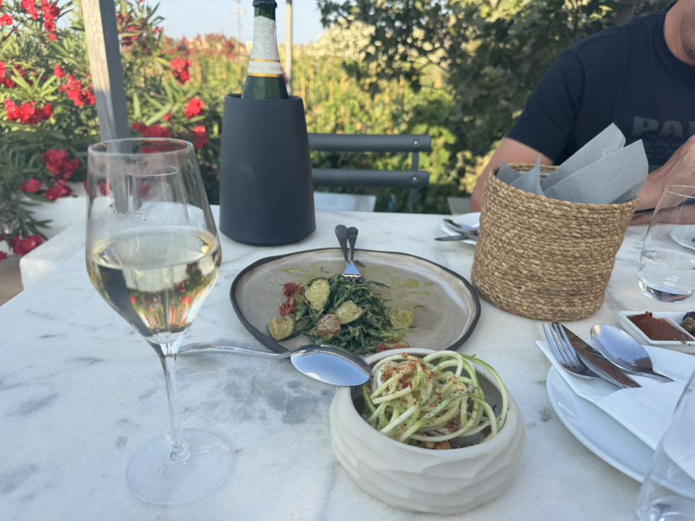 Santorini Sightseeing Tour and Winery Dining Experience