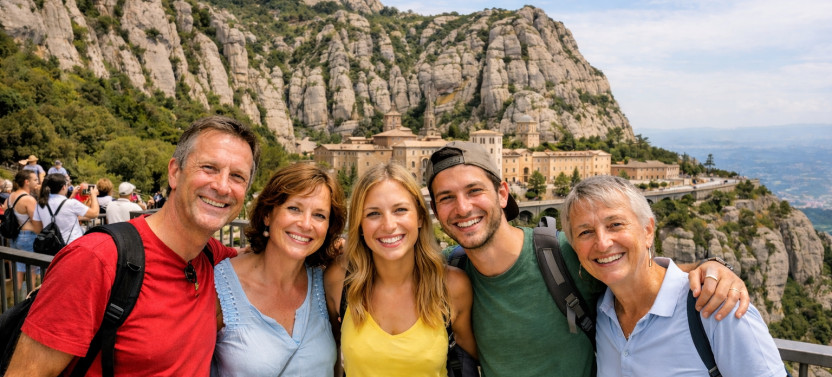 Small Group Barcelona and Montserrat Tour