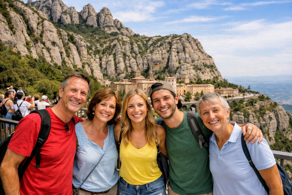 Small Group Barcelona and Montserrat Tour