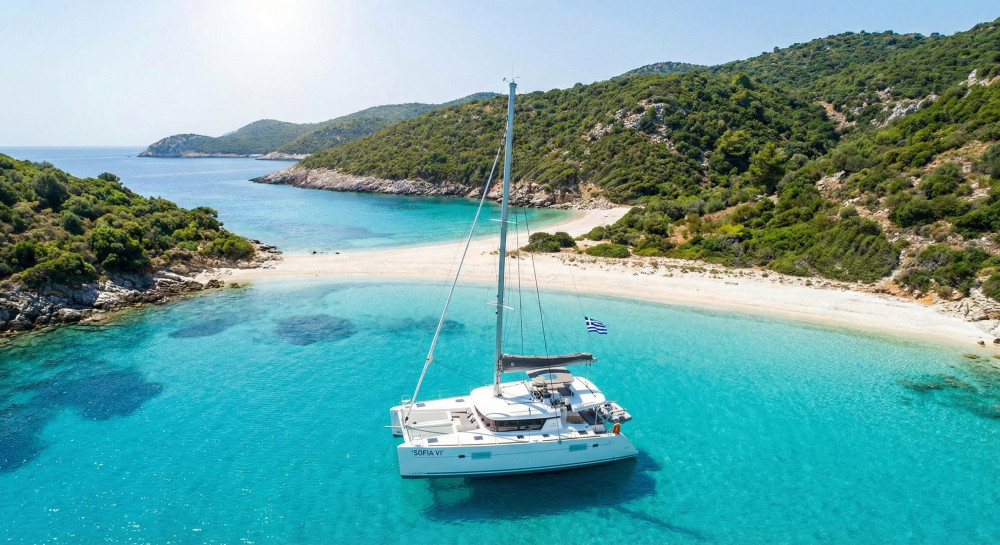 Luxury Catamaran Morning Private & Greek Gastronomy in Athens (5 hours)