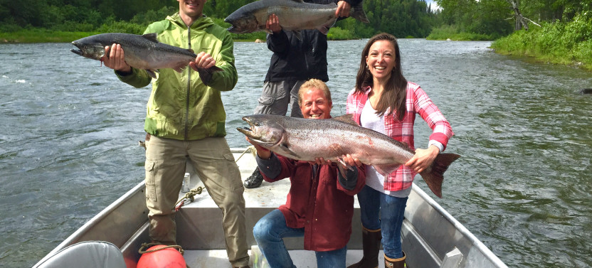 Anchorage Fly-Out Day Fishing Trip to Remote Lake Creek Lodge