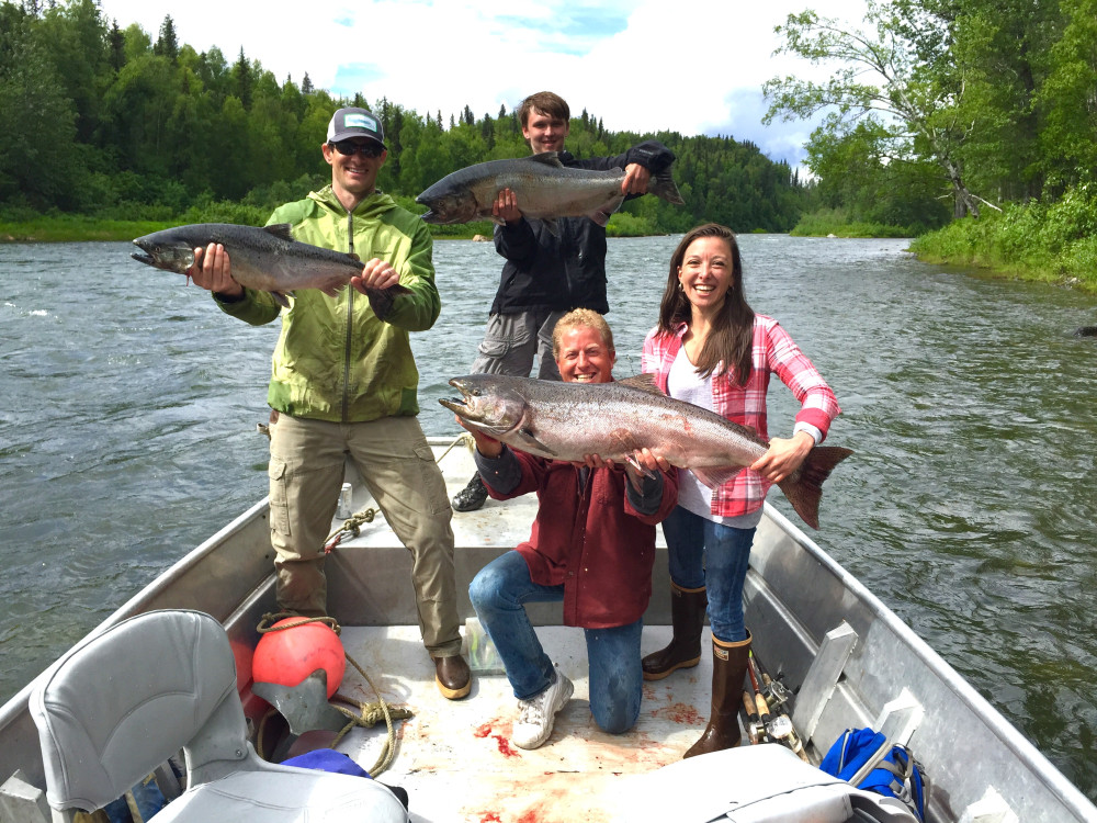 Anchorage Fly-Out Day Fishing Trip to Remote Lake Creek Lodge