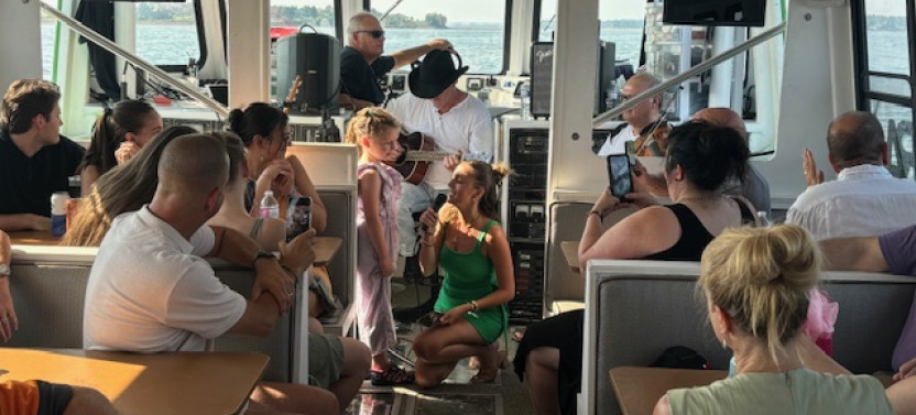 90 Min Daytime Solar Charlottetown Harbour Cruise with live music