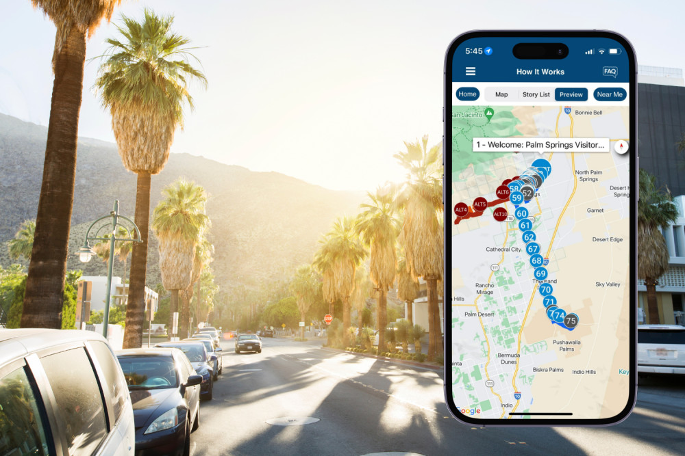 Palm Springs Self Guided Driving Audio Tour