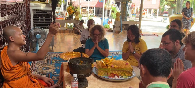 Sacred Monks Blessing & Local Village Experience in Siem Reap